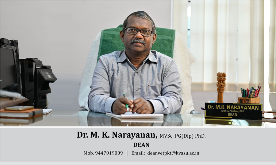 Colleges & Faculty - Kerala Veterinary and animal Sciences University Colleges & Faculty - Kerala Veterinary and animal Sciences University